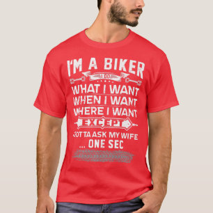 Motorcykel för manar-motorcykel med inbyggd Biker- T Shirt