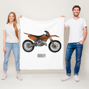 Motorcykel för motorcykel för motorcykel för motor fleecefilt
