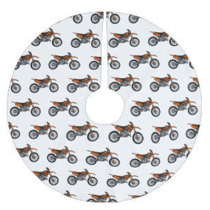 Motorcykel för motorcykel för motorcykel för motor julgransmatta borstad polyester