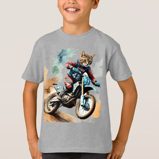 Motorcykel för motorcykelmotorcykel Bike Biking Cy T Shirt (Framsida)