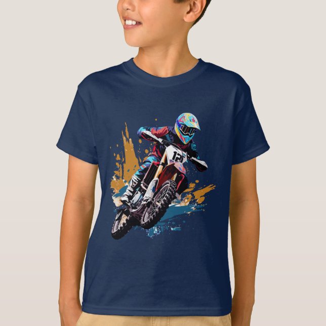 Motorcykel för motorcykelmotorcykel Bike Biking Cy T Shirt (Framsida)
