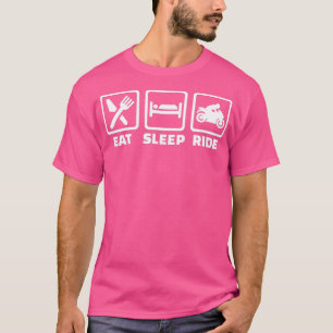 Motorcykel för sömnkörning t shirt