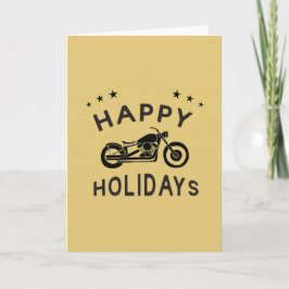 Motorcykel Goda helger Retro Kort