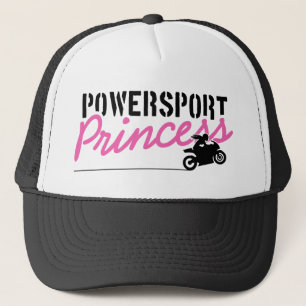 Motorcykel Hatt för Powersport Princess Kvinna Truckerkeps