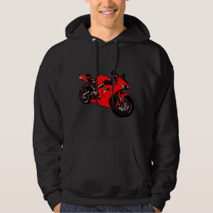 Motorcykel Hoodie