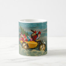 Motorcykel i jultomten