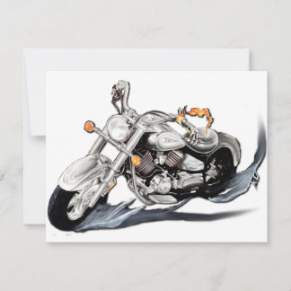 Motorcykel i kreativ