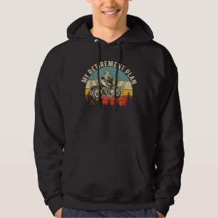 Motorcykel i motorcykel Slogan i Pension Hoodie