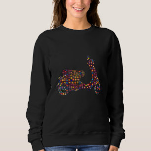 Motorcykel i nedre Mönster, motorcykel med motorcy T Shirt