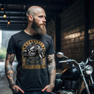 Motorcykel i Retro Grand Canyon T Shirt