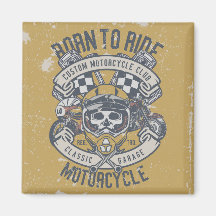 Motorcykel i Retro Grunge