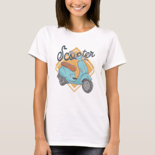 Motorcykel i Scooter T Shirt