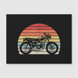 Motorcykel i vintage Retro