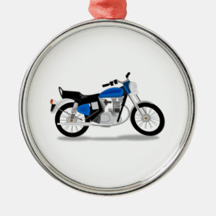 Motorcykel Julgransprydnad Metall