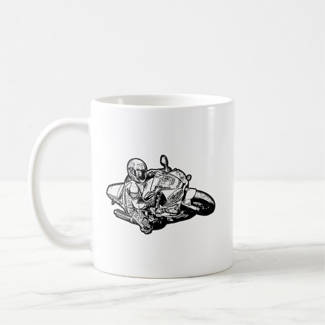 Motorcykel Kaffemugg (Vänster)