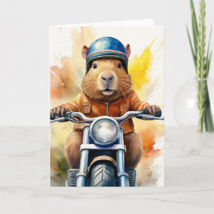 Motorcykel Kapybaradjur Kort