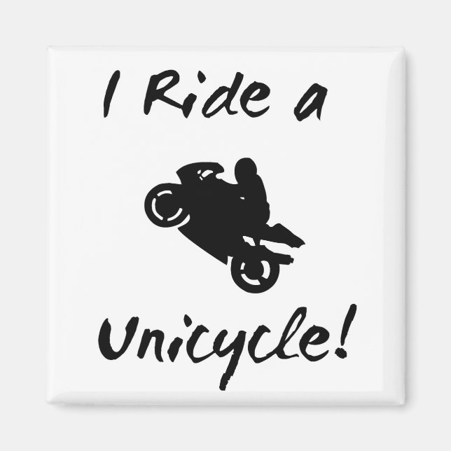 Motorcykel Magnet (Framsidan)