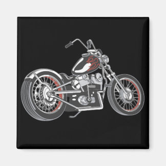 Motorcykel. Magnet
