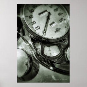 Motorcykel måndag poster