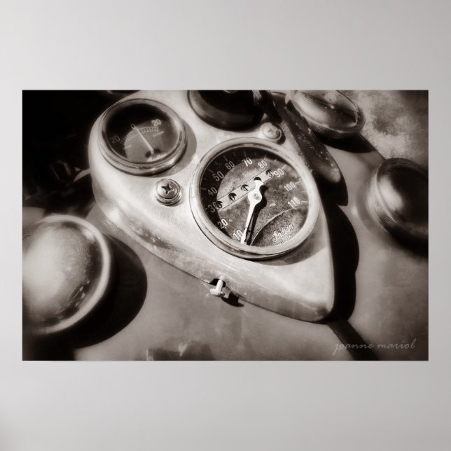 Motorcykel måndag poster (Framsidan)