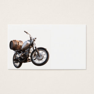 Motorcykel med fat vin visitkort