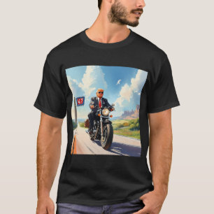 Motorcykel med spårvidd över 47 tecken Sydvästra U T Shirt