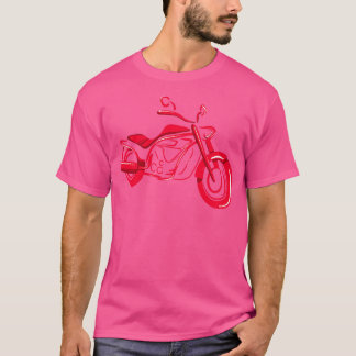 Motorcykel Minimalist T Shirt