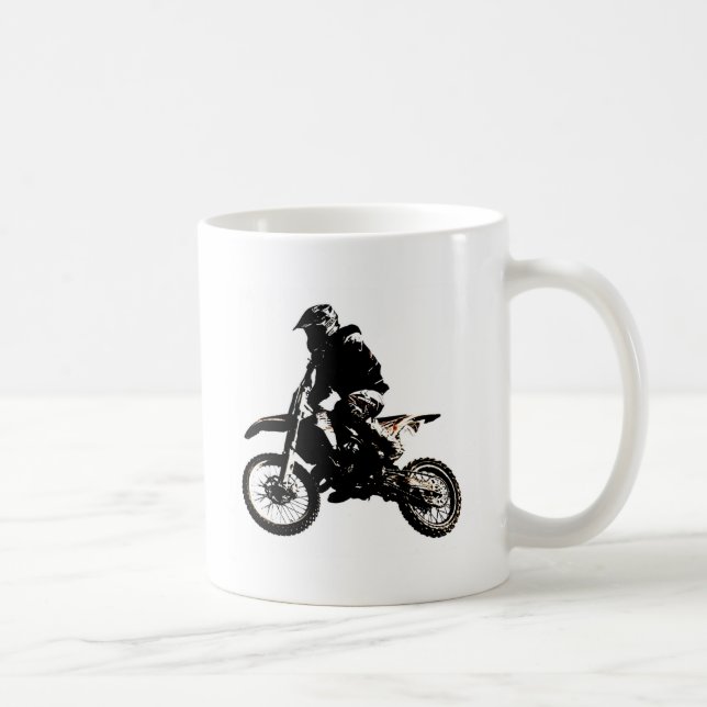 Motorcykel Motocross Kaffemugg (Höger)