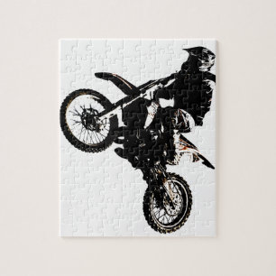 Motorcykel Motocross Pussel