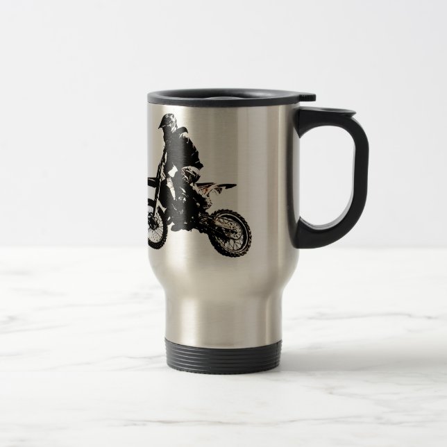 Motorcykel Motocross Resemugg (Höger)