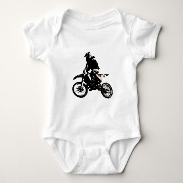 Motorcykel Motocross Tröja (Framsida)