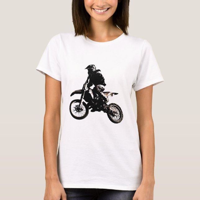 Motorcykel Motocross Tröja (Framsida)