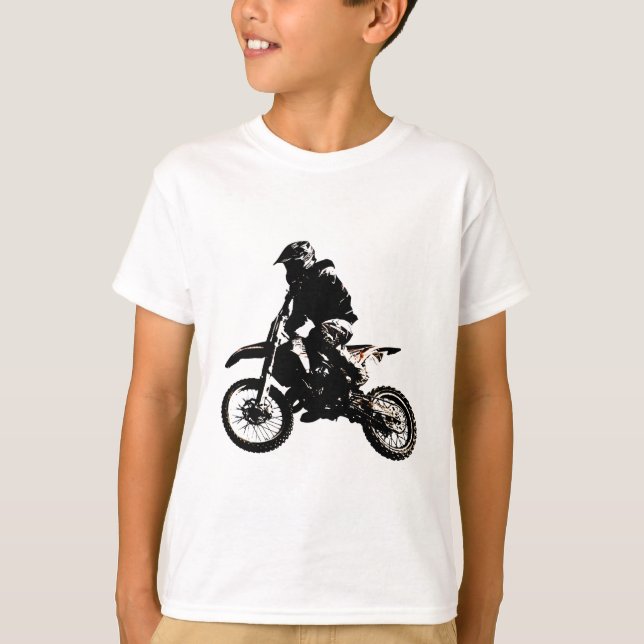 Motorcykel Motocross Tröja (Framsida)
