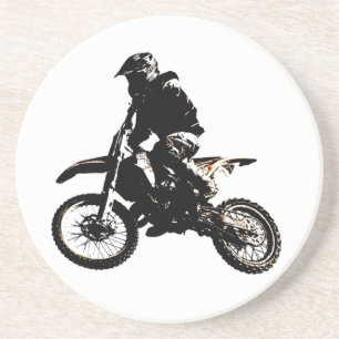 Motorcykel Motocross Underlägg Sandsten