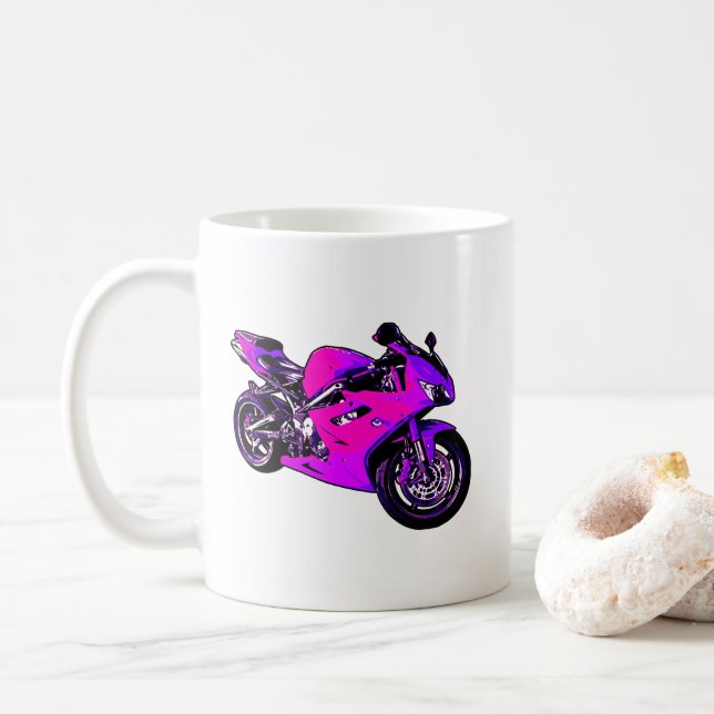 Motorcykel Mugg (Med munk)