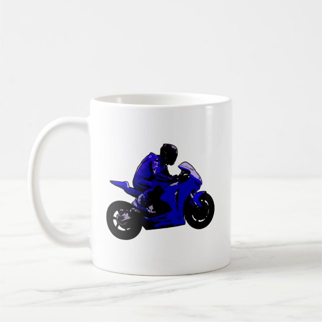 Motorcykel Mugg (Vänster)
