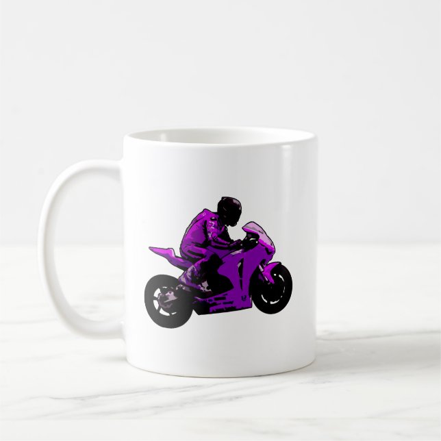 Motorcykel Mugg (Vänster)