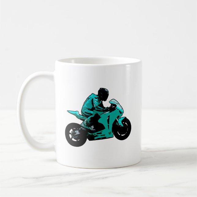 Motorcykel Mugg (Vänster)