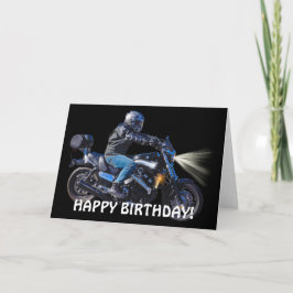 Motorcykel Nattkort - Biker Kort