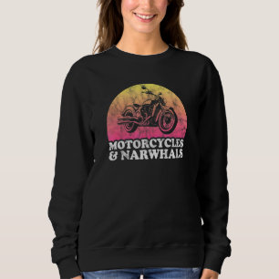 Motorcykel Och Narval Motorcyklar Och Narvalar T Shirt