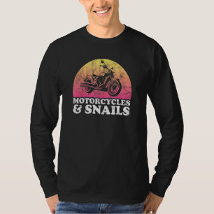 Motorcykel Och Snigel Motorcyklar Och Sniglar T Shirt