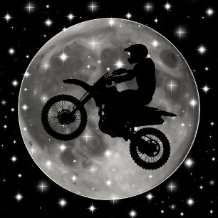 Motorcykel på Moon Motorcross Sport Slips