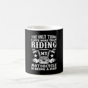 Motorcykel Pappa Biker Kaffemugg