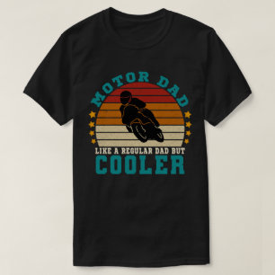 Motorcykel Pappa som ett reguljärt Pappa men kylar T Shirt