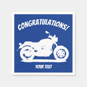 Motorcykel Pappersservett