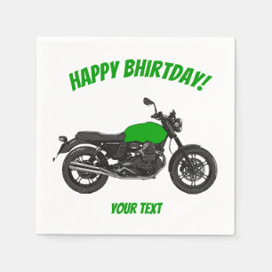 Motorcykel Pappersservett