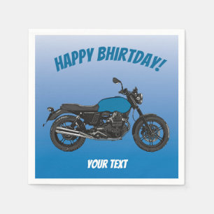 Motorcykel Pappersservett