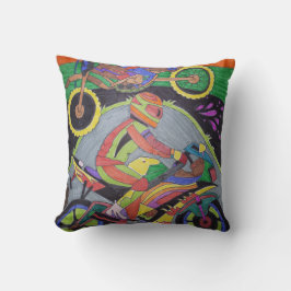 Motorcykel Pillow Kudde