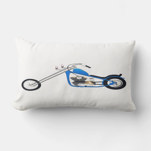 Motorcykel Pillow Lumbarkudde (Framsida)