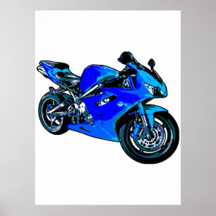 Motorcykel Poster